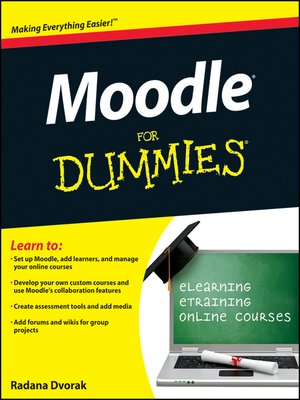 cover image of Moodle For Dummies